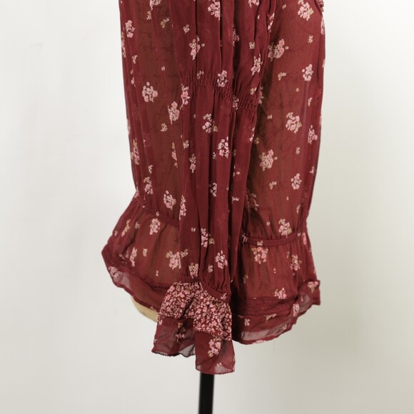 Joie Adrielle 100% Silk Floral top size xs - Picture 11 of 11